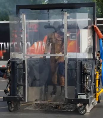 Quality  Portable Flame Retardant Protective Clothing Performance Tester factory