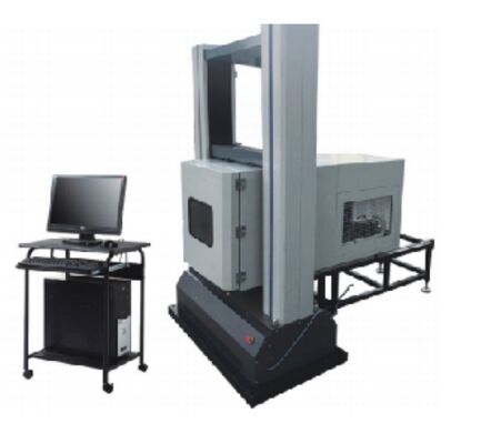 الجودة  High and low temperature tensile testing machine  is mainly applicable to the testing of mechanical properties such as tensile, compressive, bending, peeling, tearing مصنع