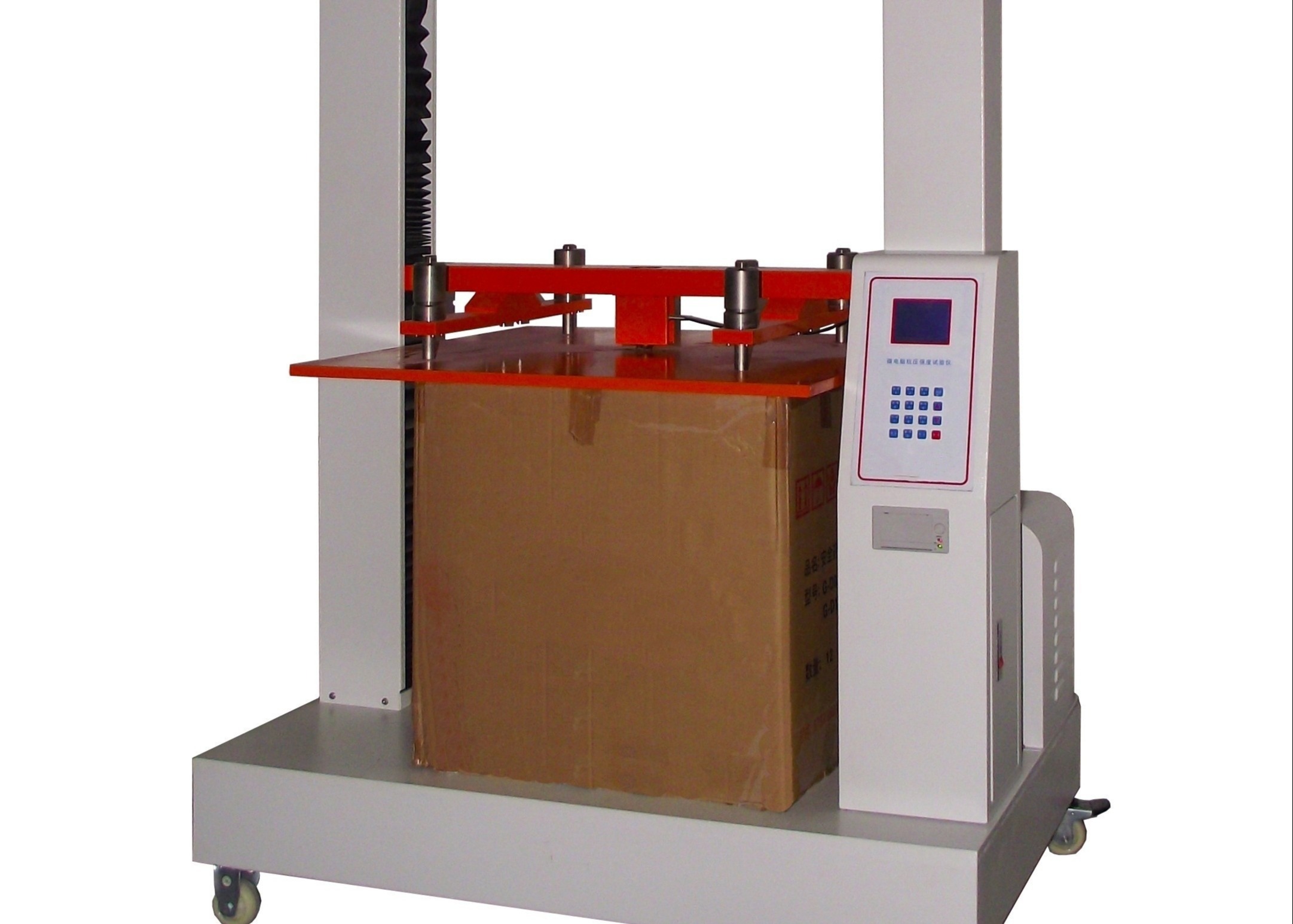 Packing Container Compression Testing Machine Carton Compression Testing Machine , for Corrugated Box Compressive ...