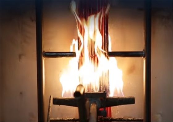 Bunched Cable Fire Testing Machine Lab Use Flammability Test Equipment IEC60332-3