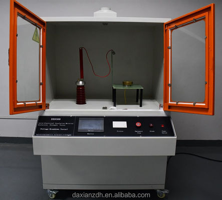 ASTM D149 Solid State Voltage Breakdown Tester Lab Rubber Test Equipment
