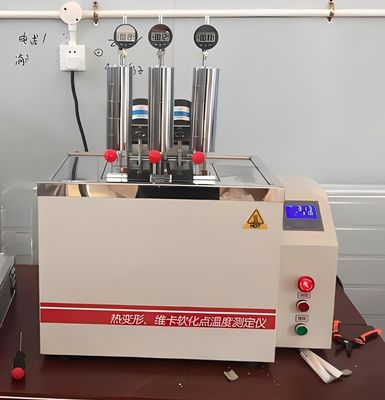 Hdt Vicat Testing Machine Micro Control 500W Adjustable Power