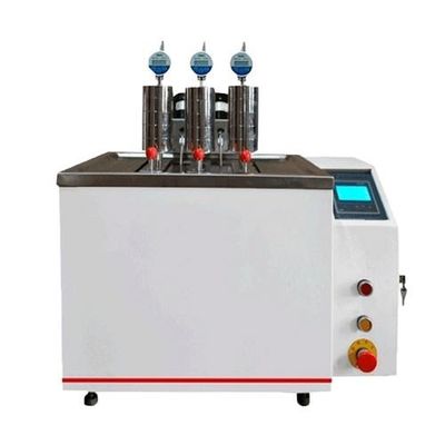 1200W 25 Tons Flat Vulcanizing Machine Rubber Testing Equipment CF8535B