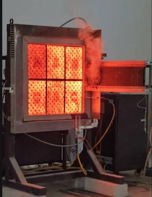 BS476-7 380V Fire Testing Equipment With 32.5kw/M2 Radiation Intensity