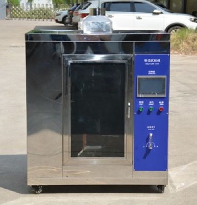 Needle flame tester for testing the flame retardant performance of electronic components
