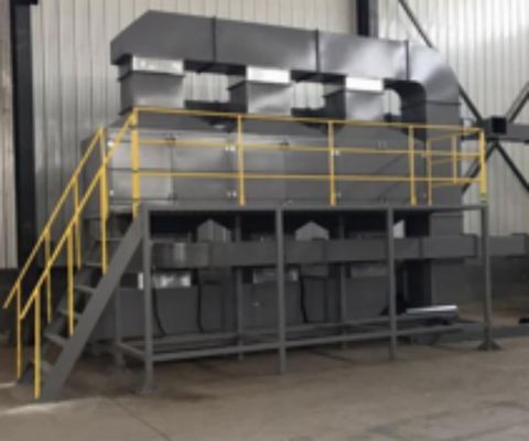 Environmentally Friendly Waste Gas Treatment Equipment Easy Operating