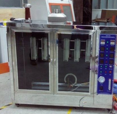 AC220V 50HZ Vertical Combustion Testing Equipment For Rigid Foam