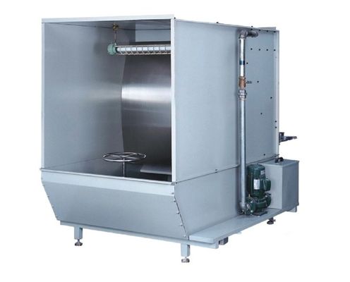 Single-sided Water Curtain Cabinet,  Made of Stainless Steel