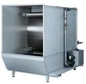 Single-sided Water Curtain Cabinet,  Made of Stainless Steel