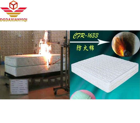 CFR 1633 Mattress Combustion Testing Equipment Heat Release Rate Test Device