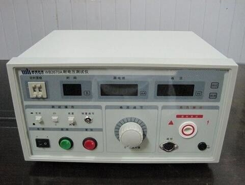 Withstand Voltage Testing Machine, Measure the Breakdown Voltage and Leakage Current Value of the Measured Items