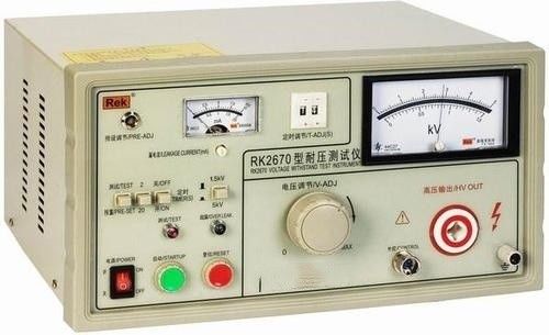 Withstand Voltage Testing Machine, Measure the Breakdown Voltage and Leakage Current Value of the Measured Items