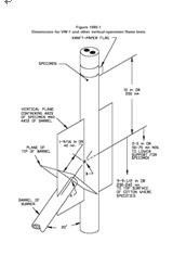 Vertical Horizontal Combustion Test Chamber With UL1581 Standard