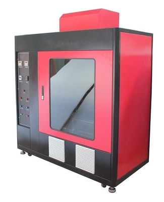 Automotive Interior Combustion Test Chamber With Fume Hood For Qualitative Evaluation Of The Flammability