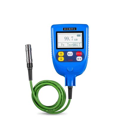 Hand-held Coating Thickness Gauge, Adopts Magnetic and Eddy Current Thickness Measurement Methods