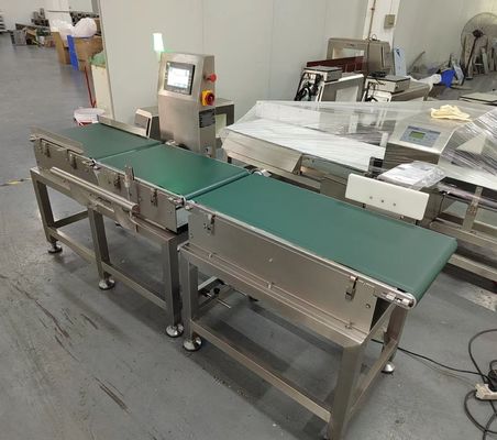 SUS304 Automatic Weighing Machine For Packaged Food Check Weight Of Various Products