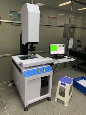 Fully Automatic Laboratory Video Measuring Machine Points Lines Circles