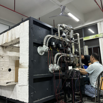 10kw Small Scale Fire Resistance Tester Furnace For Fireproof Coating Of Steel Structure