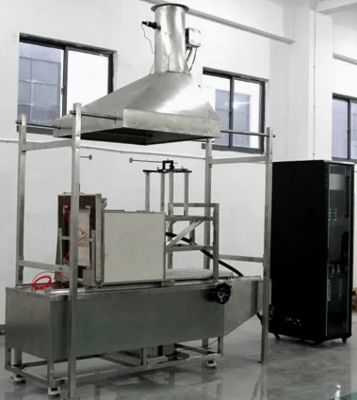 AS/NZS 1530.3 Ingitability Testing Equipment Heats Samples Via A Gas Radiant Plate And Calibrate
