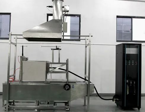 AS/NZS 1530.3 Ingitability Testing Equipment Heats Samples Via A Gas Radiant Plate And Calibrate