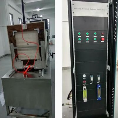 AS/NZS 1530.3 Ingitability Testing Equipment Heats Samples Via A Gas Radiant Plate And Calibrate