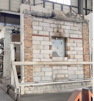 GB/T9978 Fire Resistant Vertical Furnace For Building Components Fire Resistance