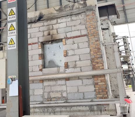 Fire Resistant Vertical Furnace For Building Components Fire Resistance  Fire Test Furnace