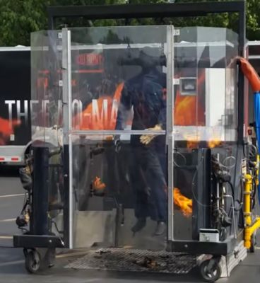 Portable Flame Retardant Protective Clothing Performance Tester