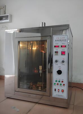 Máquina de Teste de Fio Quente, em conformidade com GB/T5169.10~13, IEC60695-2-1/0~2-1/3, GB2099, VDE0620, GB4706. Padrão de Teste UI817.