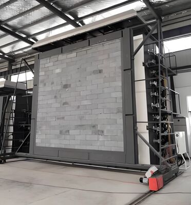 Building Components Fire Resistance test Vertical/horizontal Furnace， Compliance with Standards Complies with GB/T9978.1-2008, 1SO834-1:1999, GB/T9978.4-2008, 1SO834-4:2000, GB/T9978.8-2008.