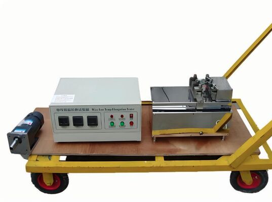 Low-Temperature Tensile Testing Machine For Wires And Cables Complies With Test Standards Such As GB/T 2951.4, VDE 0472Part616, And IEC60811-1-4