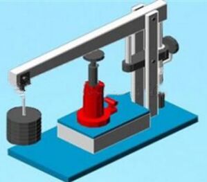 Hard Plastic Load Deformation Testing Machine ASTM D621