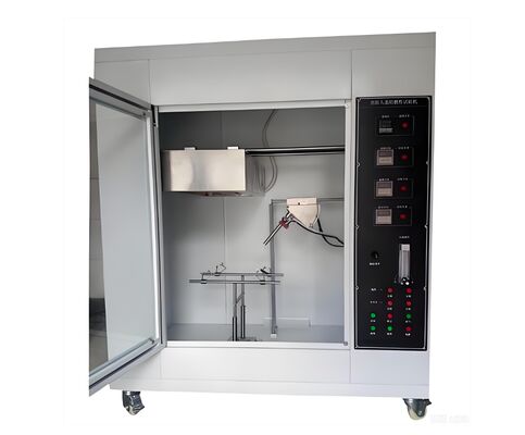 Safety Helmet Flame Retardant Performance Test Device T Is Mainly Used For Testing The Flame Retardant Performance Of Safety Helmets And Is Widely Applied In Safety Helmet Manufacturing Enterprises