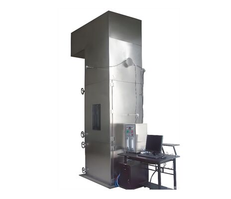 Building Materials Flame Retardancy Testing Machine Compliance With Standards: Complies With The Test Standards Of GB8625 And DIN4102