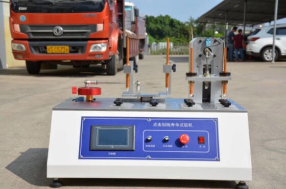 Click On The Line Marking Machine  Used To Conduct Point And Write Life Tests On Touch Screens