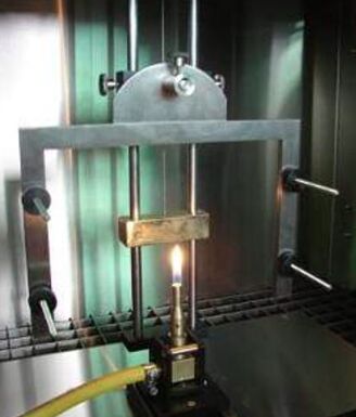 EN ISO 9239 Radiant Heat Source Method Test Combustion Chamber