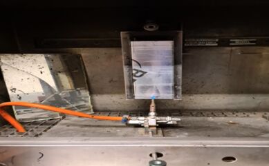 EN ISO 11925 Flammability Test Of Building Materials - Single Fire Source Test