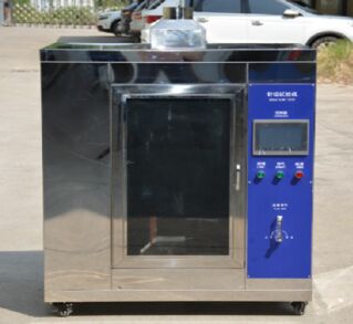 Le testeur de flamme à aiguille est adapté pour tester les performances de retardateur de flamme des composants électroniques, des pièces électriques