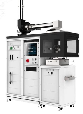 Cone type combustion calorimeter