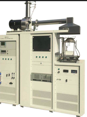 Cone type combustion calorimeter