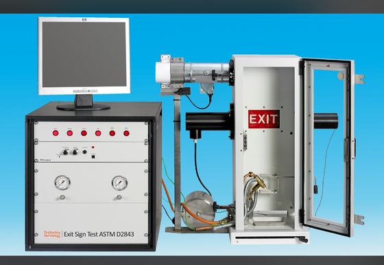 TTech-GBT8627 Smoke Density Test Machine for E-Bike Materials, Compliant with GB/T 8627 & ASTM D2843