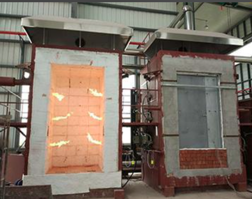 Mid-Scale Fire Exposure Test Furnace for Measuring Fire Resistance and Fire Endurance Properties of Building Elements