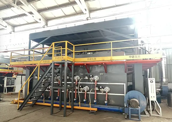 Firestop inspection furnace