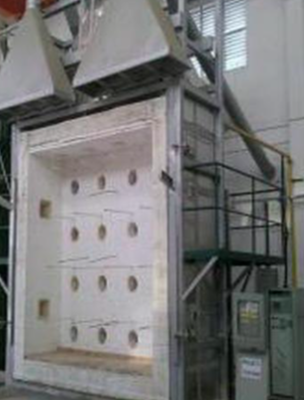 Sealing fire resistance tester