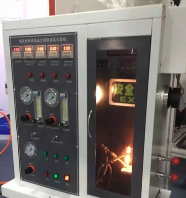 Non-Flaming NBS Smoke Density Test Equipment 25kW 50kW Heat Source Flexible Dual Mode Flaming